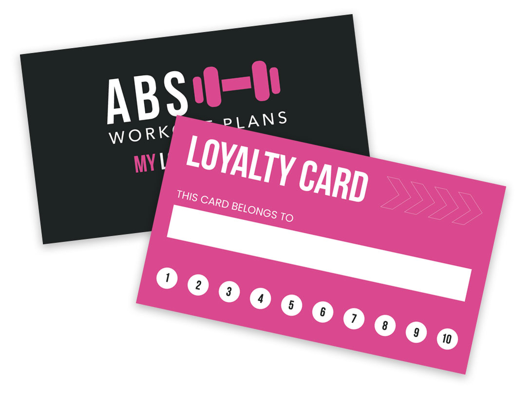 Abs Workout Plans Punch Card - 10 classes for $100