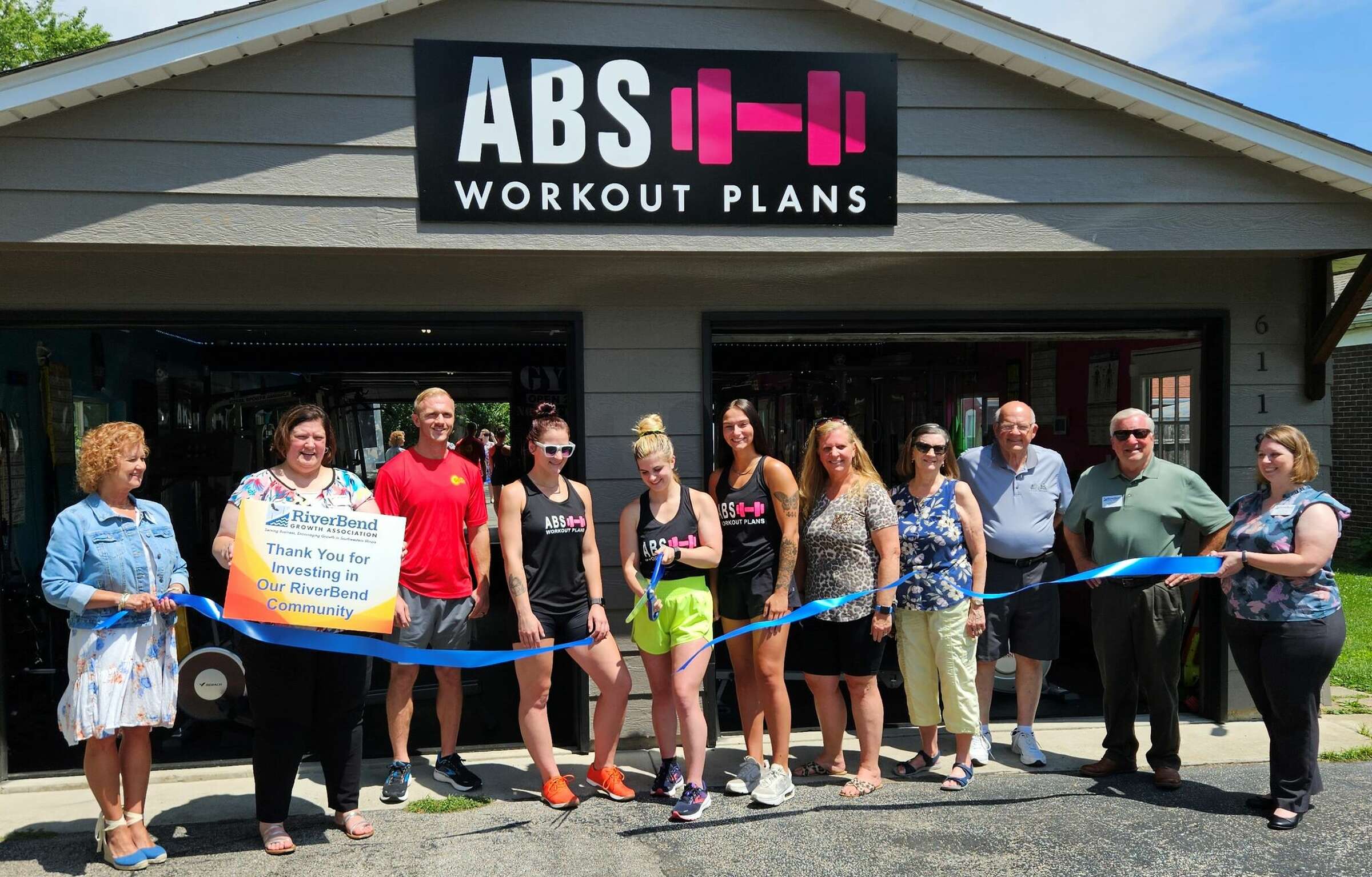 Abs Workout Plans Ribbon Cutting